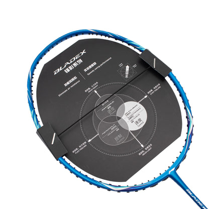Badminton racket BladeX SONAR (3U) Blue - unstrung - AYPT037-1
