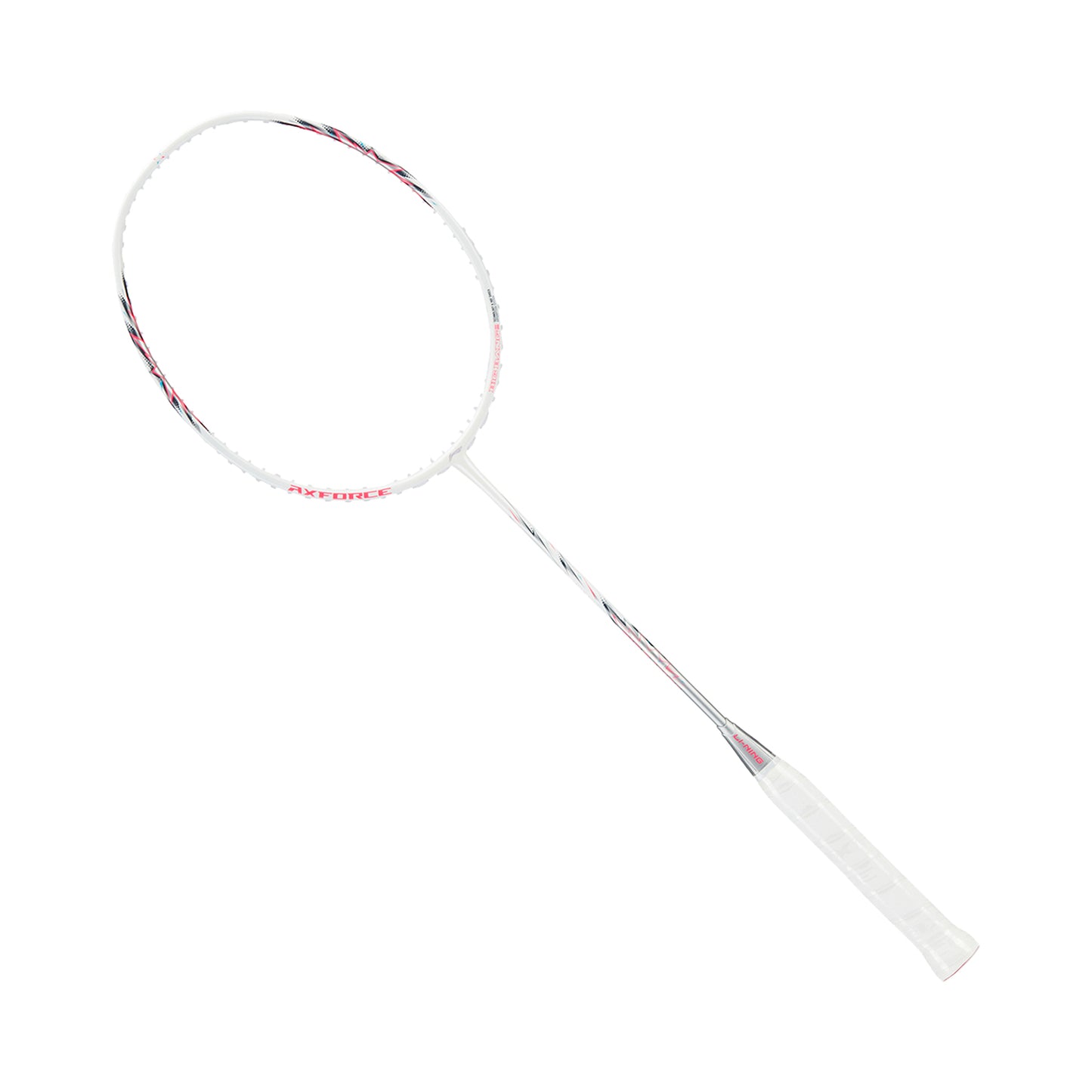 Badmintonracket AXFORCE BIGBANG (4U) White/Pink - unstrung - AYPU051-4