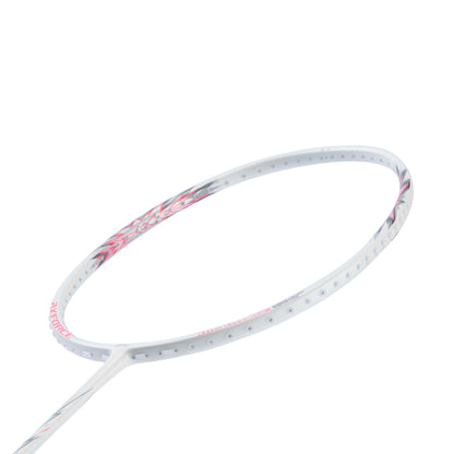 Badmintonracket AXFORCE BIGBANG (4U) White/Pink - unstrung - AYPU051-4