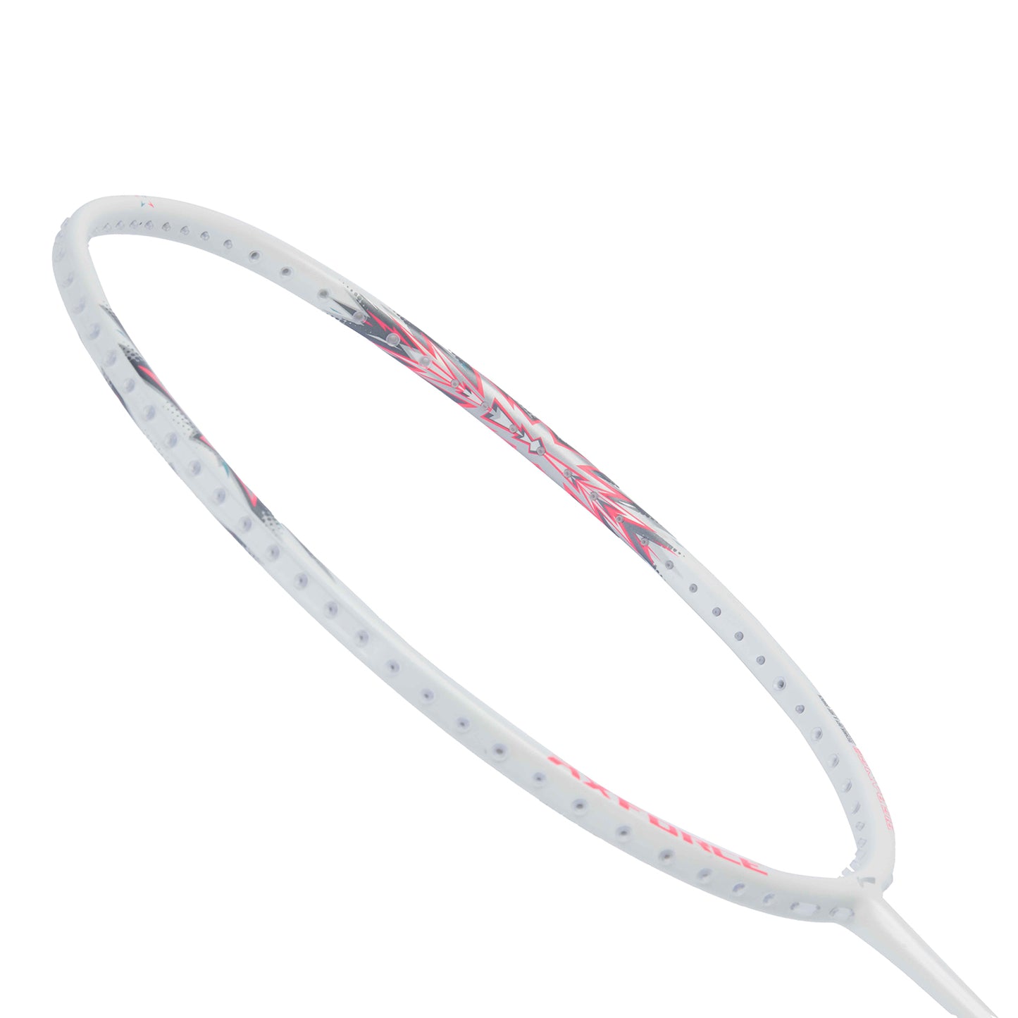 Badmintonracket AXFORCE BIGBANG (4U) White/Pink - unstrung - AYPU051-4