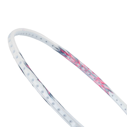 Badmintonracket AXFORCE BIGBANG (4U) White/Pink - unstrung - AYPU051-4