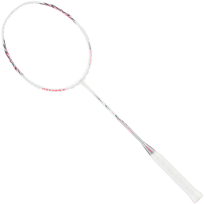 Badmintonracket AXFORCE BIGBANG (4U) White/Pink - unstrung - AYPU051-4