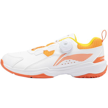 Kids Badmintonshoe ''Almighty King'' white/orange - AYTT040-2