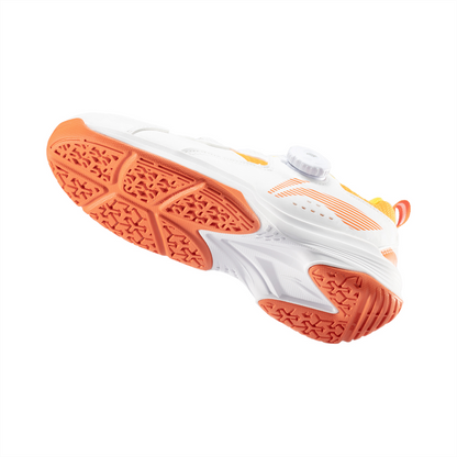 Kids Badmintonshoe ''Almighty King'' white/orange - AYTT040-2
