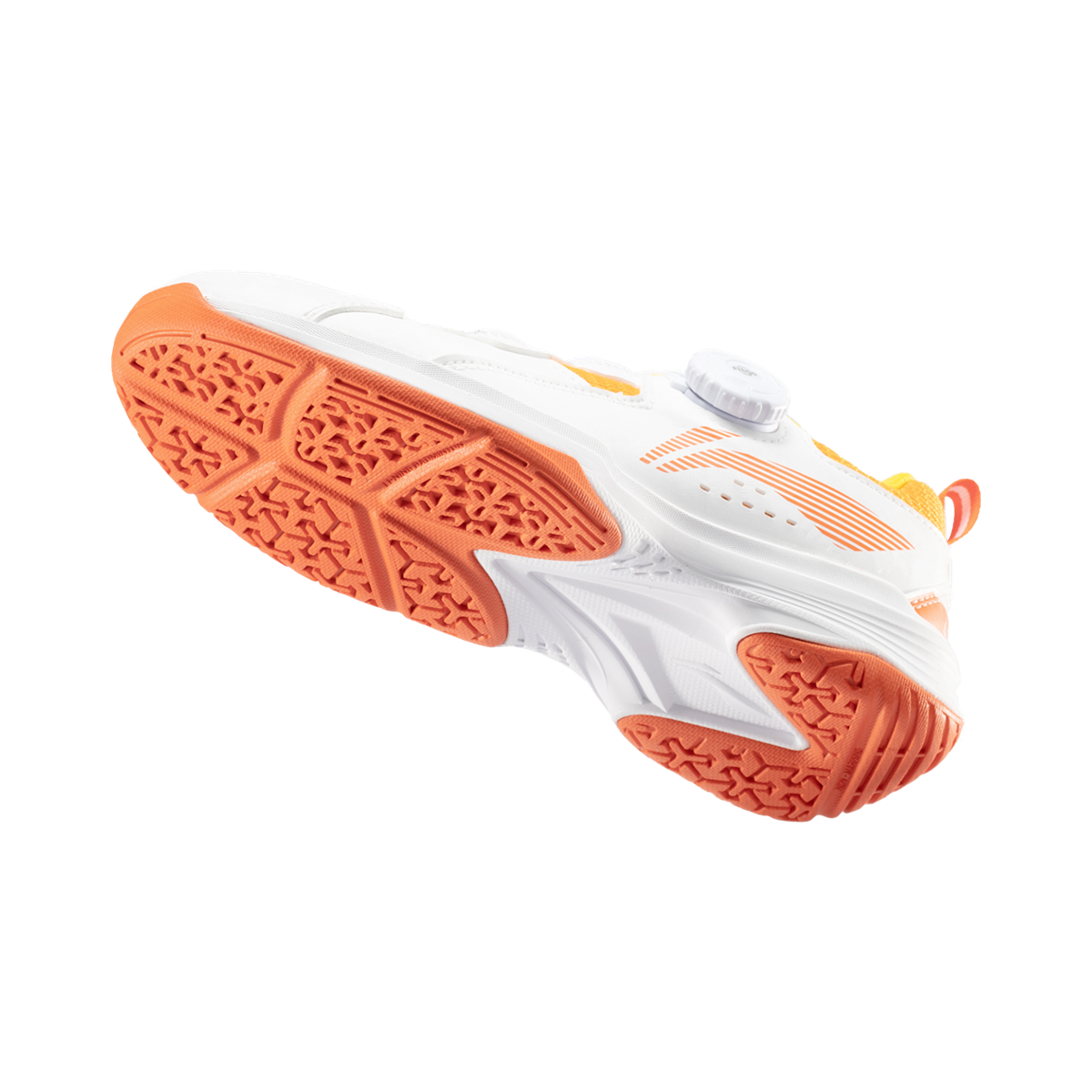 Kids Badmintonshoe ''Almighty King'' white/orange - AYTT040-2