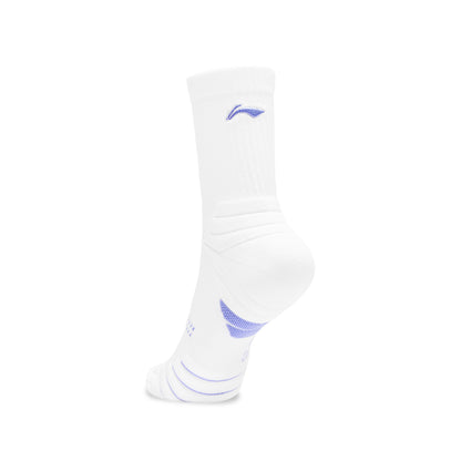 Women sportsocks "Nexo'' white/blue - AWSV162-2