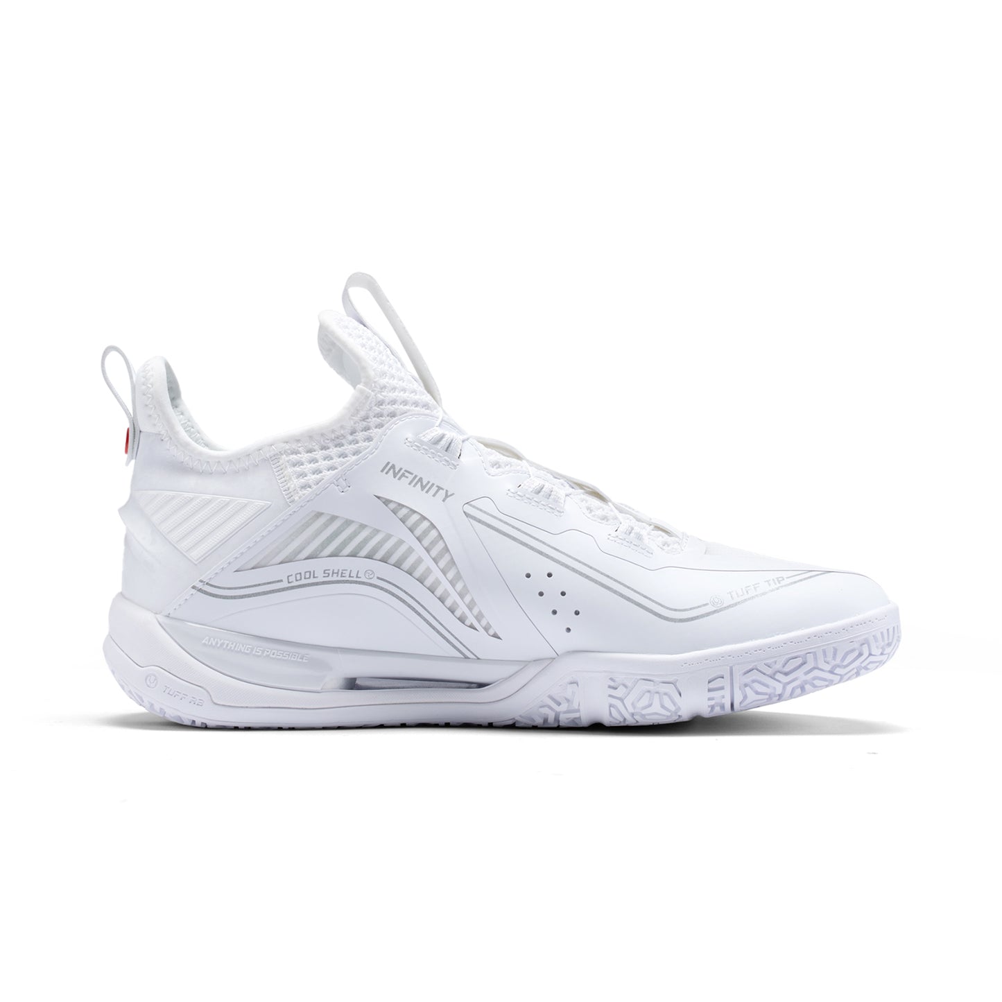 Unisex Badmintonschuh Saga 2 BOA Max - weiß - AYAT001-1