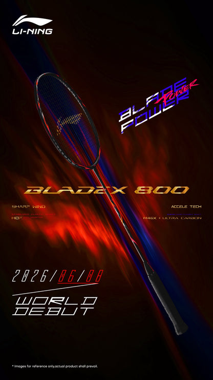 Badmintonschläger BladeX 800 Power (3U) unbespannt - AYPW005-3