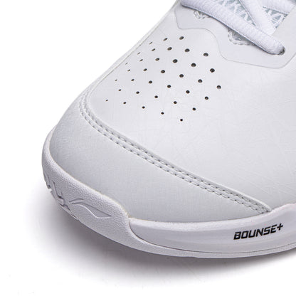 Unisex badminton shoe Donner 2 - white/red - AYZU015-2