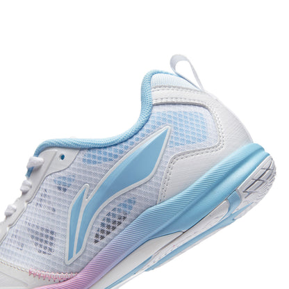 Tischtennis Schuh Hawk Eye 2.0 Pro - weiß/rosa/blau - APPU023-7