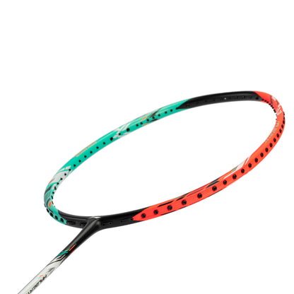 Badmintonschläger HalberTec 7000 (3U) türkis/orange - unbespannt  - AYPU013-3