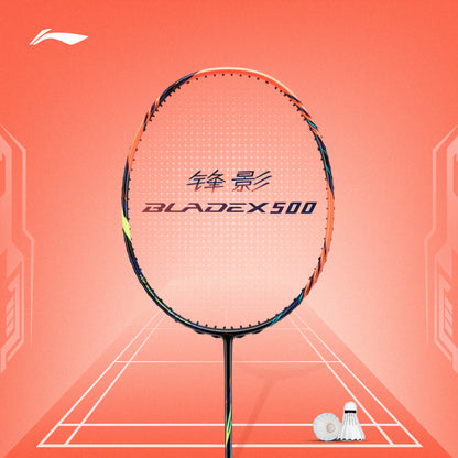 Badminton racket BladeX 500 (4U) - orange - unstrung - AYPV007-4