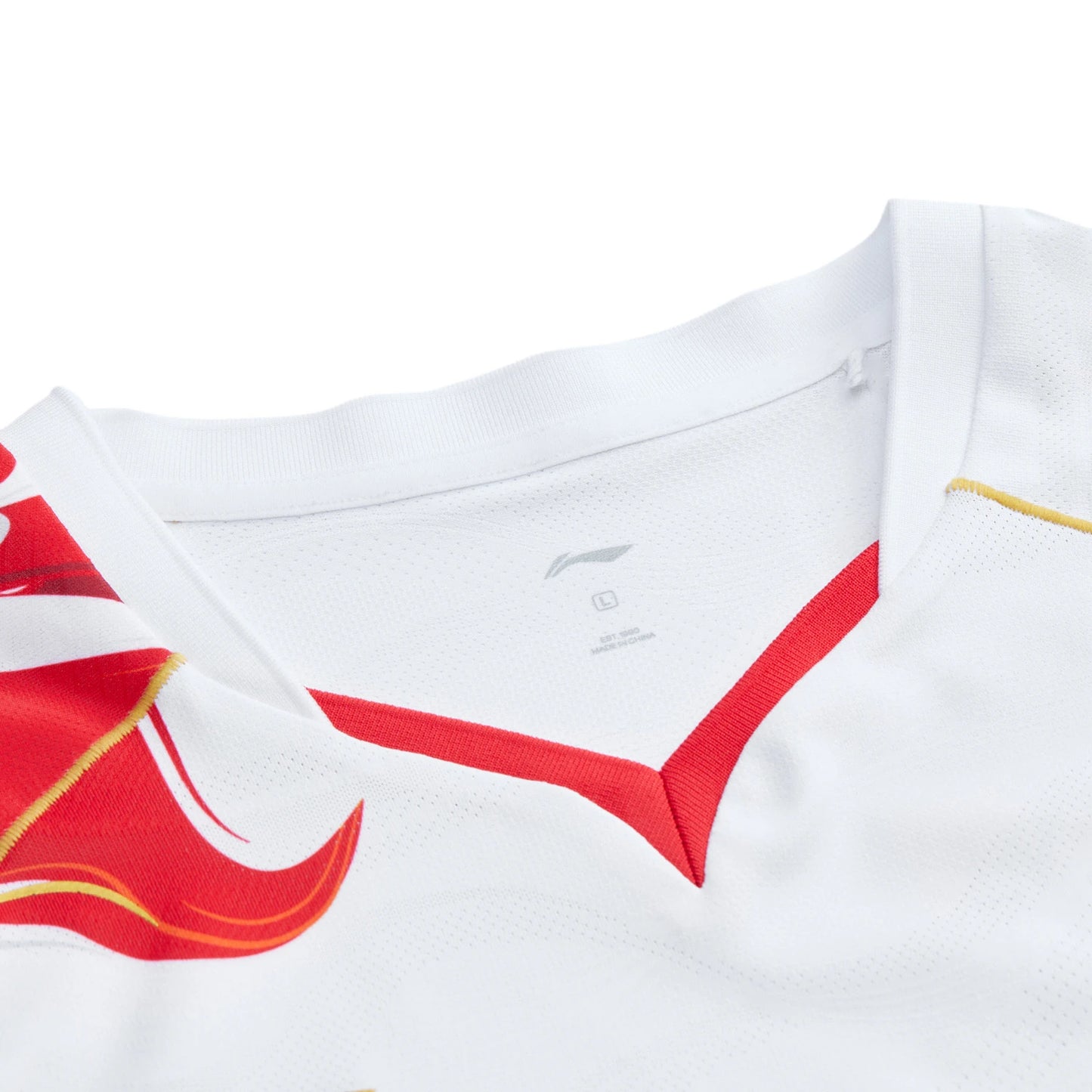 Herren Sportshirt "China Youth Team" Koi - weiß - AAYU229-2