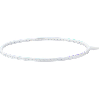 Badmintonracket AXFORCE 80 (4U) white unstrung - AYPV035-4