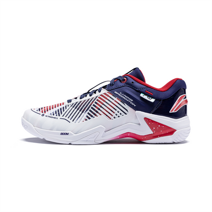 Unisex Badminton-Shoe Donner Pro - white/blue - AYAT009-3