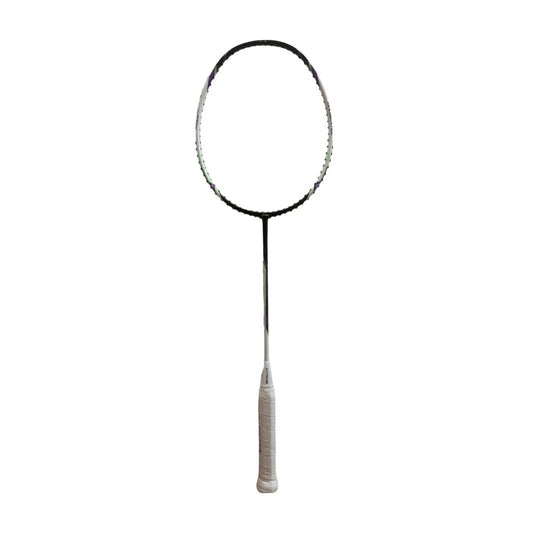 Badmintonschläger HalberTec Motor (5U) schwarz/weiß - unbespannt  - AYPU073-5