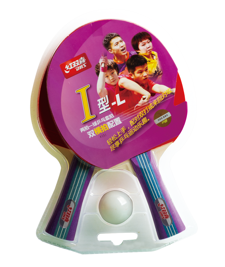 DHS table tennis racket set Typ 1  - DXES007-1