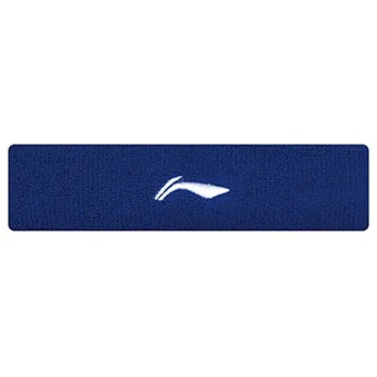Li-Ning Stirnband Lines einfarbig schwarz - AQAU041-3